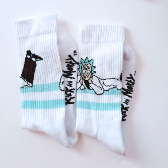 ASOS Other - Cartoon Network Rick Socks White
